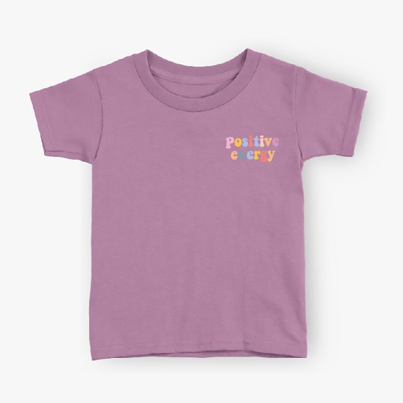 石頭布剪刀 親子裝成人款T 恤 - 男/女童裝 - 棉．麻 紫色