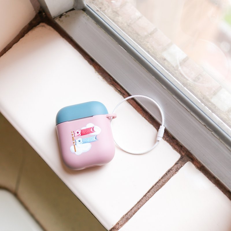 雙魚旗子 の 浪漫 / AIRPODS 保護套 - 粉紅 - AirPods/耳機保護套 - 塑膠 粉紅色