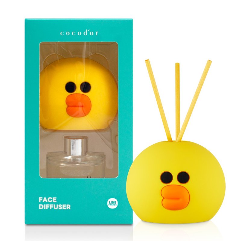 cocodor-BROWN & FRIENDS styling diffuser bottle 50ml-Sally-Mango Jasmine - น้ำหอม - แก้ว สีเหลือง