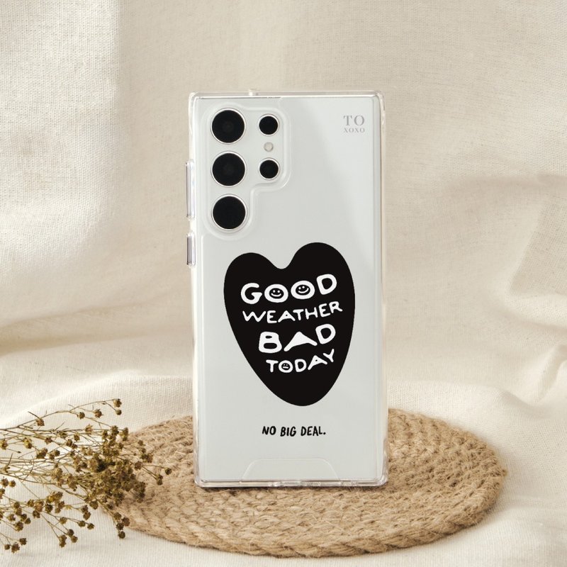 Bad Today防摔透明SAMSUNG手機殼 - 手機殼/手機套 - 塑膠 多色