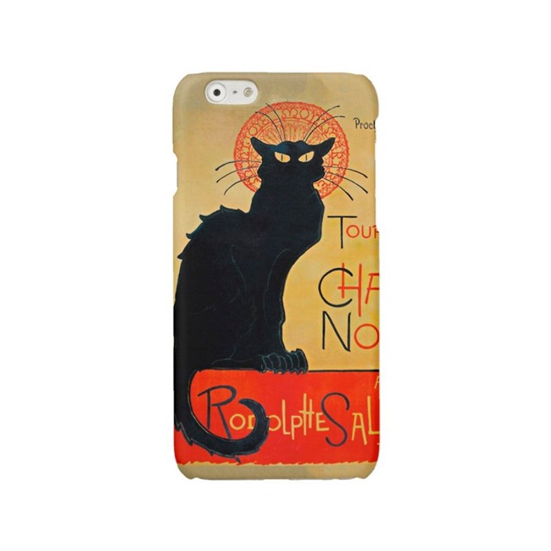 iPhone case Samsung Galaxy case phone case hard black cat 418 - Phone Cases - Plastic 