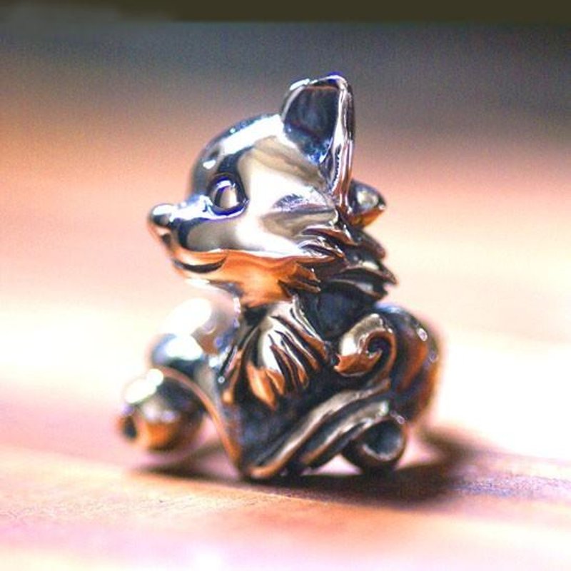 Chihuahua Portrait Ring - แหวนทั่วไป - โลหะ สีเงิน