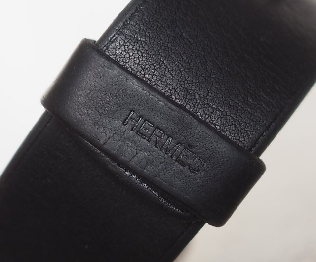 HERMES エルメス バレニア ウォッチ 腕時計 シルバー ブラック