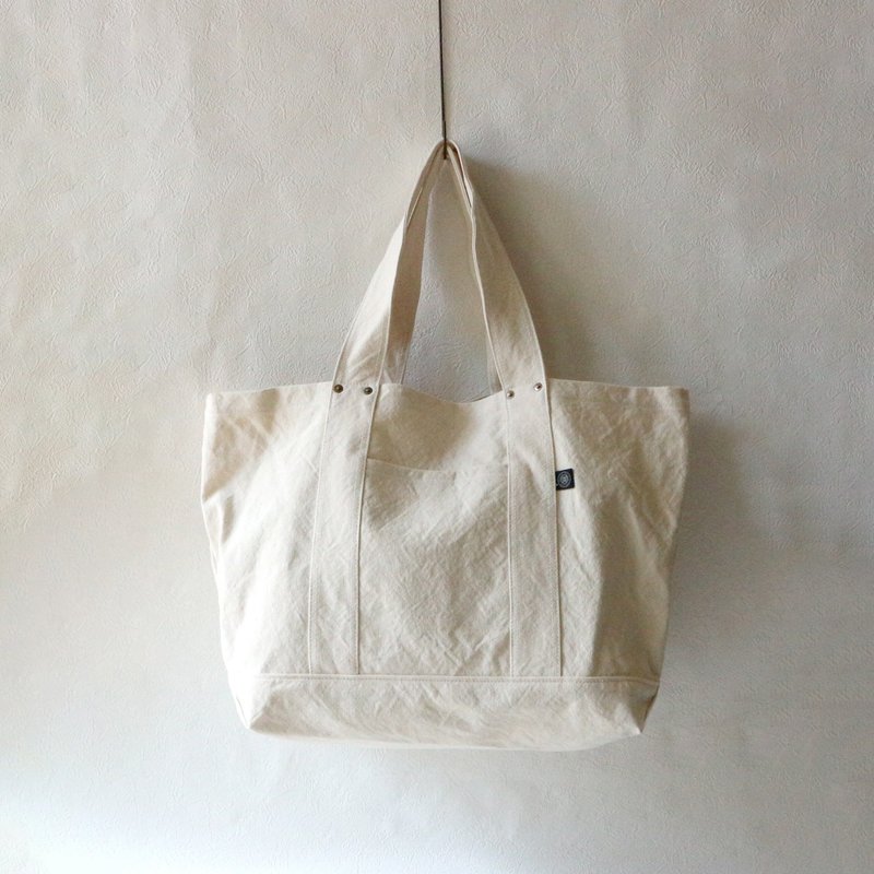 NEW Standard Tote [Generation] (VC-26) - Handbags & Totes - Cotton & Hemp White