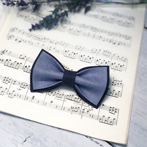 LissBowTies Sky Blue Bow Tie - Bow Tie Self Tie For Student - Adjustable Bow Ties