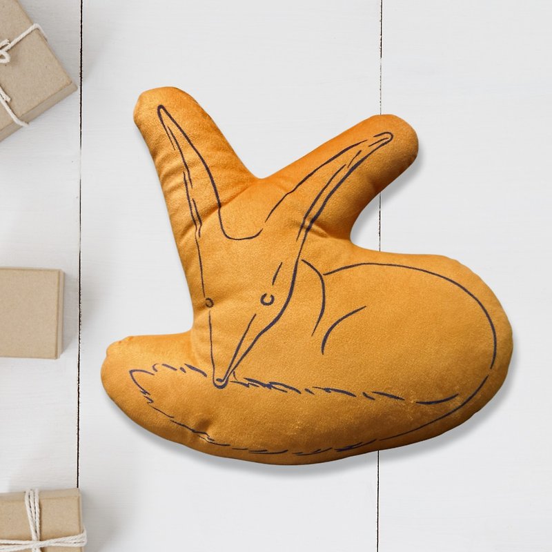 The Little Prince 75th Anniversary Art Exhibition Limited Pillow-Little Fox
