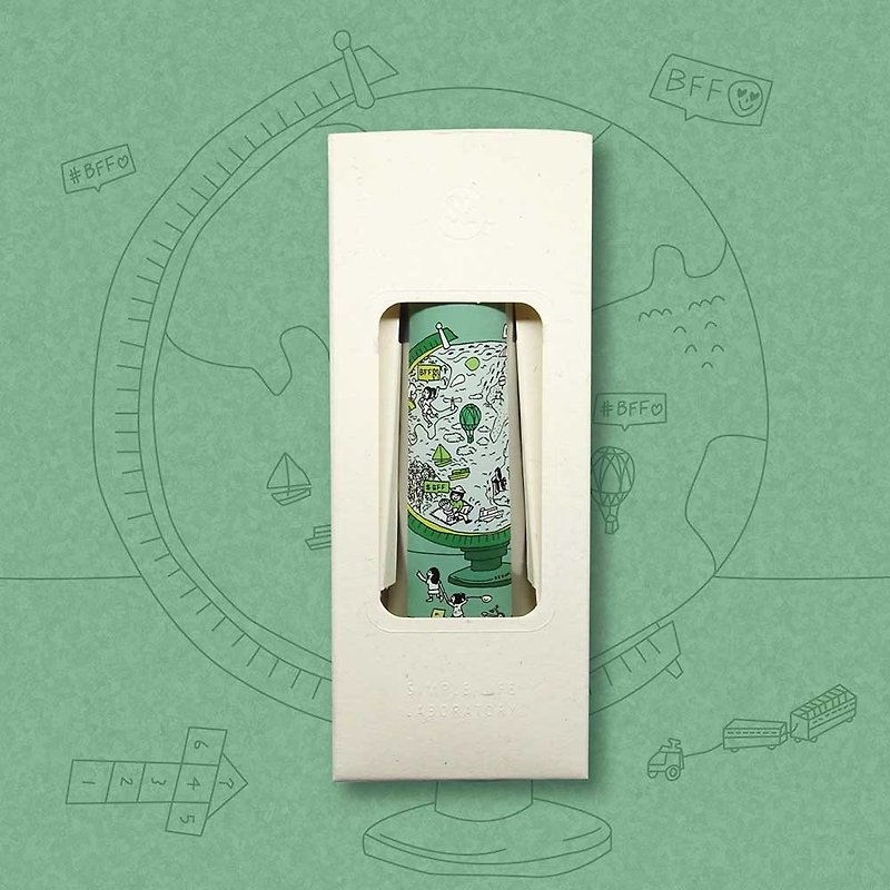 Illustration Fragrance Hand Cream / Life's Stories / Best Friends forever Green Tea - บำรุงเล็บ - สารสกัดไม้ก๊อก สีเขียว