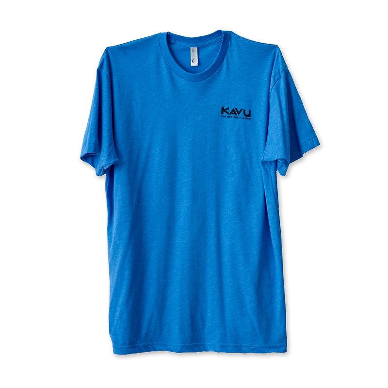KAVU Klear As Day T-Shirt - เสื้อยืดผู้ชาย - ผ้าฝ้าย/ผ้าลินิน 