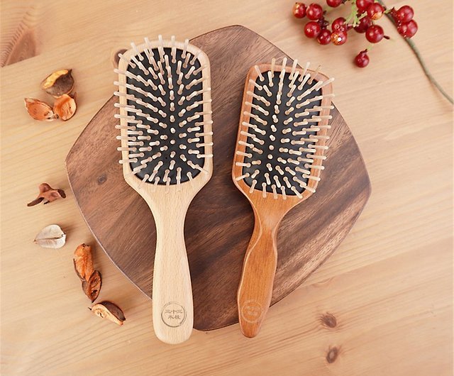 Thirty-three Wooden Comb Best Massage Comb (Special Comb Needle/Super  Comfortable) - Shop 33 wood comb Makeup Brushes - Pinkoi