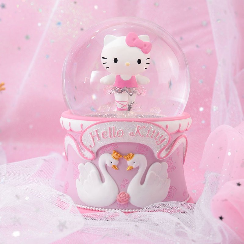 Hello Kitty 芭蕾 水晶球音樂鈴 - 裝飾/擺設  - 其他材質 