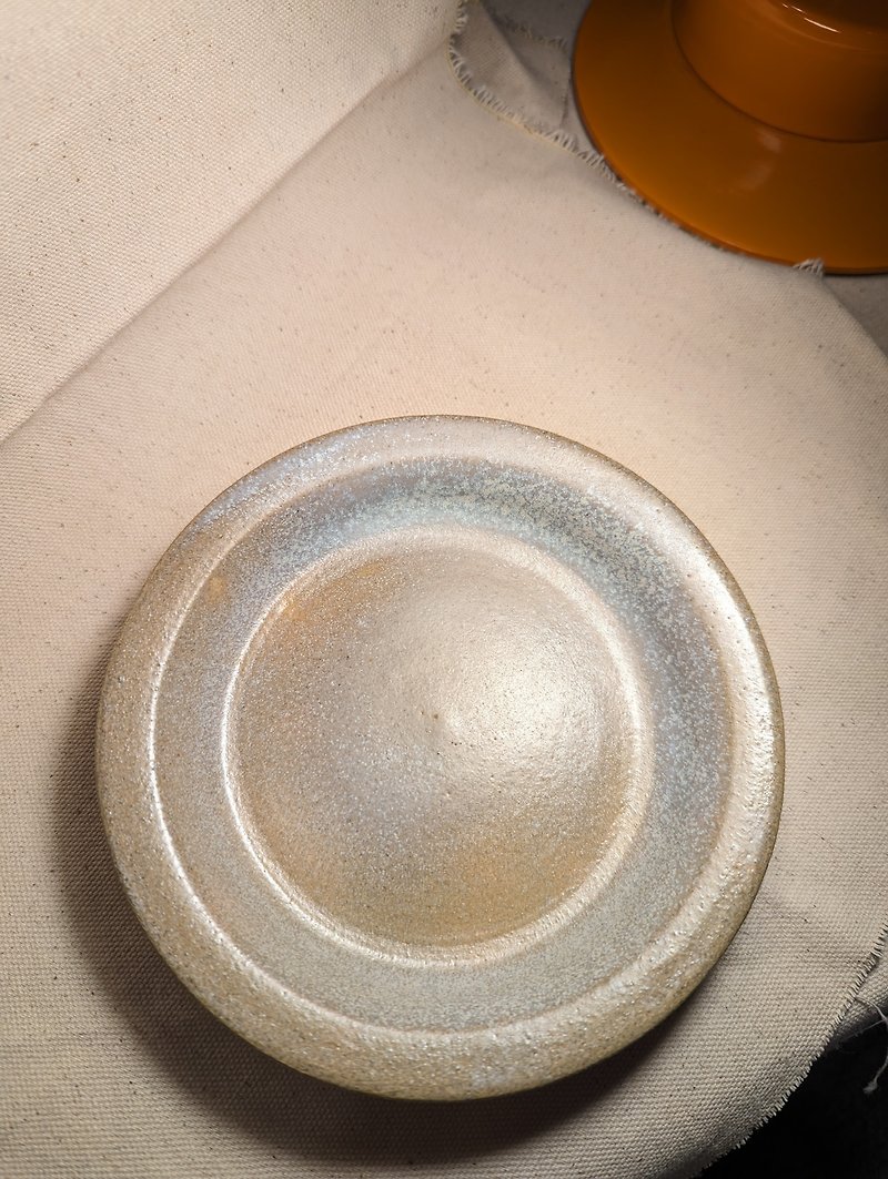 手作陶器餐盤、點心盤 - 盤子/餐盤 - 陶 
