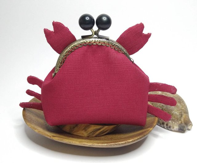 crab coin purse