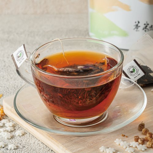 CHA YUAN ティーパック50個と茶葉缶セット/砂時計付き 箱ギフト 3980 (缶/缶) | チャボさんのお茶
