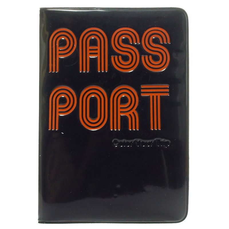 Rollog Classic Passport Holder (Black) - ที่เก็บพาสปอร์ต - พลาสติก 