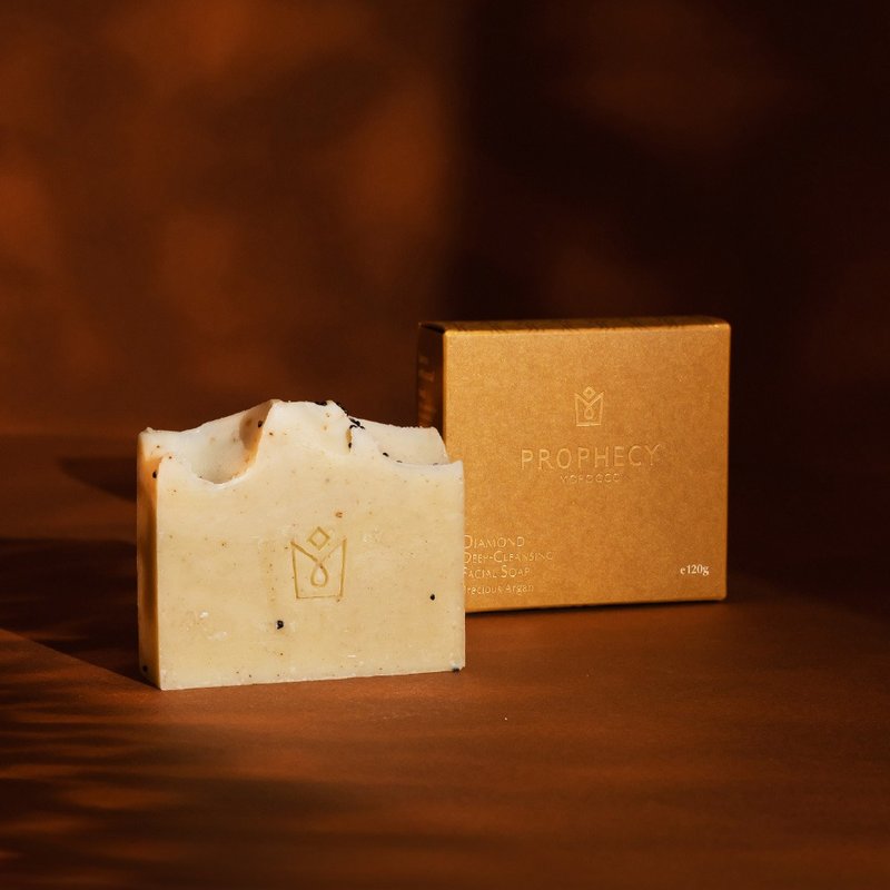 Crystal Diamond Moroccan Argan Gold Extract Oil Ultimate Cleansing Soap - Soap - Other Materials 