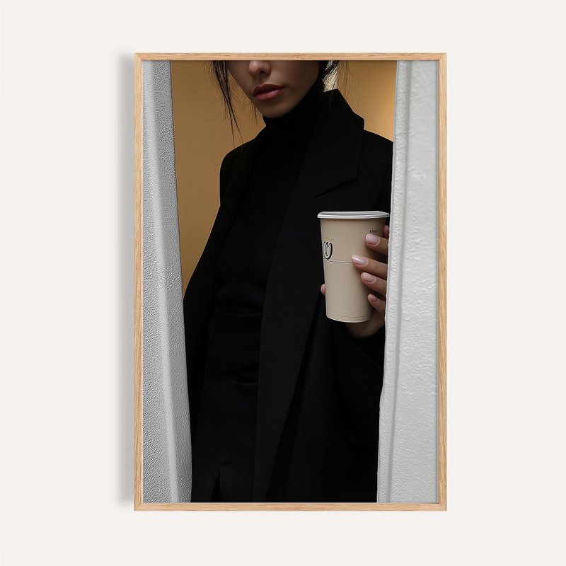 晨間極簡 Morning Minimalism / 都市女性時尚攝影掛畫 - 海報/掛畫/掛布 - 紙 