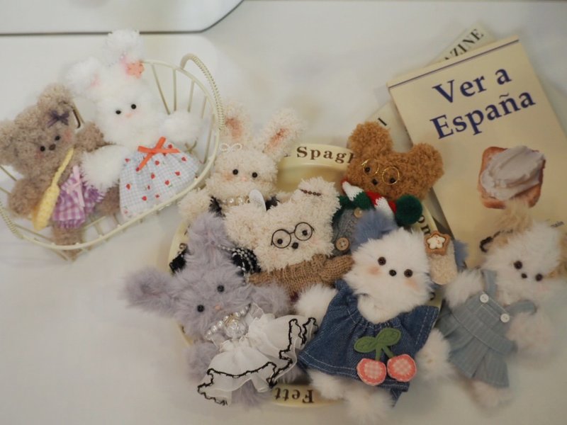 Korean CCA wool doll experience course - เย็บปักถักร้อย/ใยขนแกะ/ผ้า - วัสดุอื่นๆ 