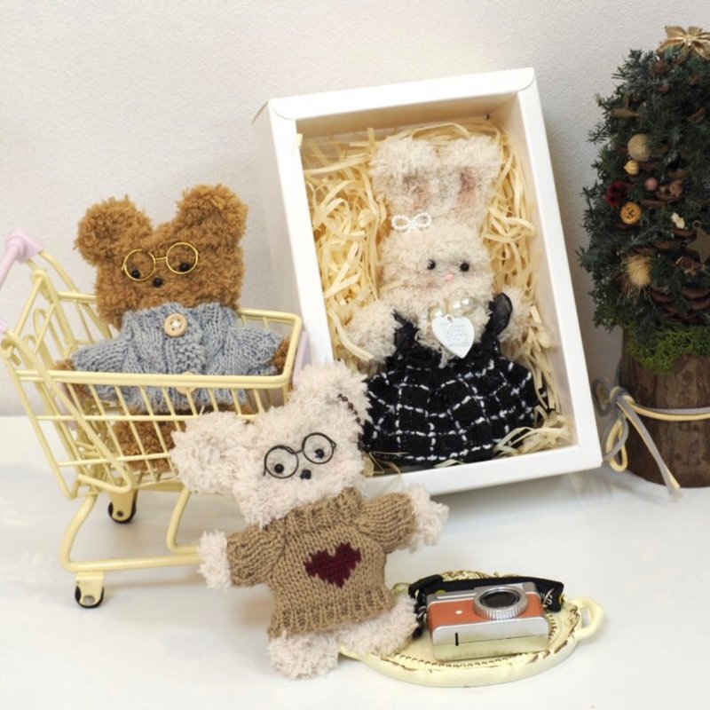 Korean CCA wool doll experience course - Knitting / Felted Wool / Cloth - Other Materials 