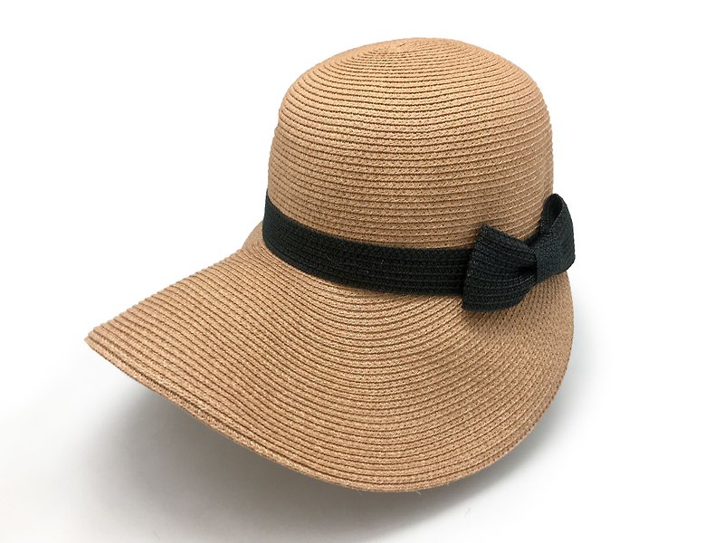 [Made in Taiwan] Lively sun visor paper hat can be washed (multi-color optional) - Hats & Caps - Paper Brown