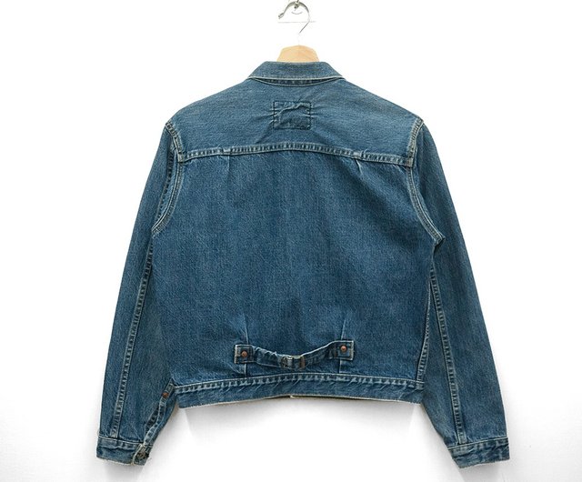 LEVI'S 506XX 71506 LVC TYPE1 generation BIG E red ear denim jacket