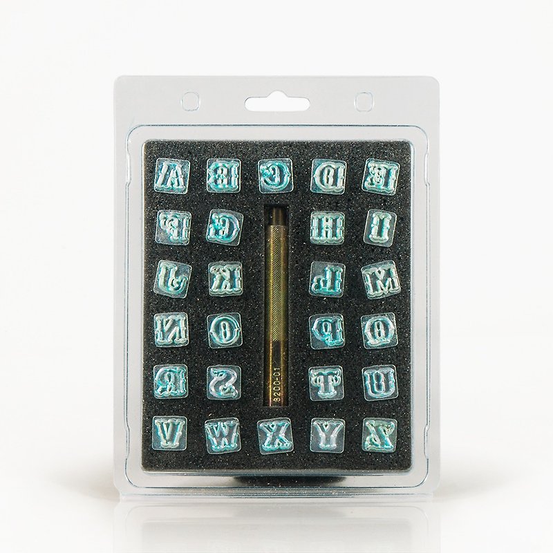1/2" Decorative Letters Stamp Set - เครื่องหนัง - หนังแท้ 