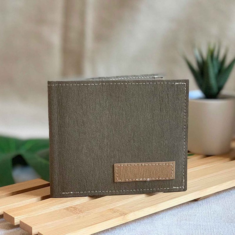 ペーパーテクスチャXレザーペーパーウォレット - 財布 - 紙 