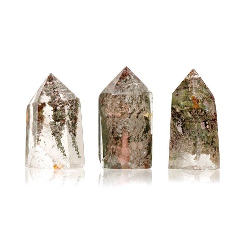 正佳珠寶 Gemsrich Jewelry 【正佳珠寶】綠幽靈 異象幽靈晶柱 10g 招正財開運寶石 綠幽靈擺