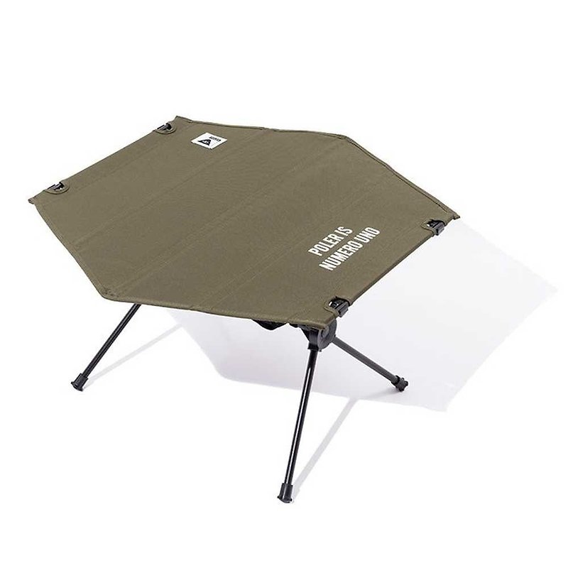 日本限定 POLER HEXA TABLE 軽量収納六角作業台 - キャンプ・ピクニック - ナイロン グリーン