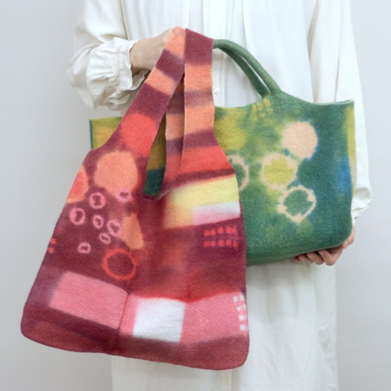 浮森號限定【羊毛氈 手工染】專業培訓班 - 編織/羊毛氈/布藝 - 羊毛 