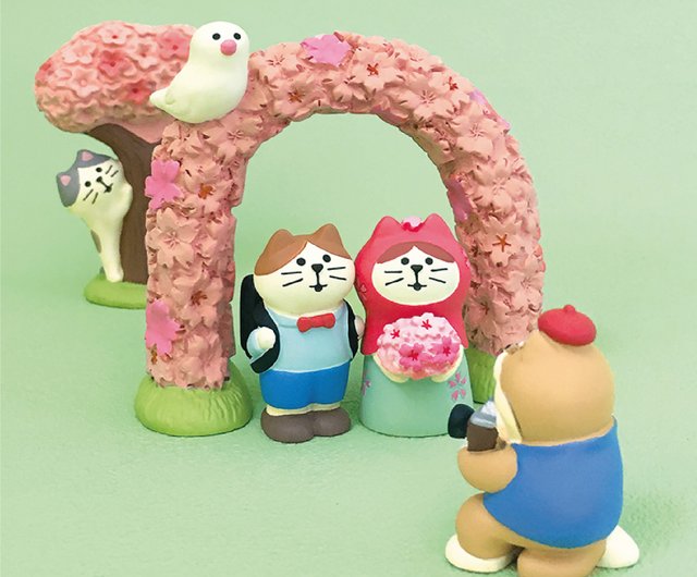 日本のデコール コンコンブル - 桜の春 - ショップ Decole