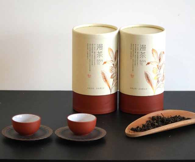 オリジナルリーフティー缶】凍頂烏龍茶/台湾茶お土産/焼きたての