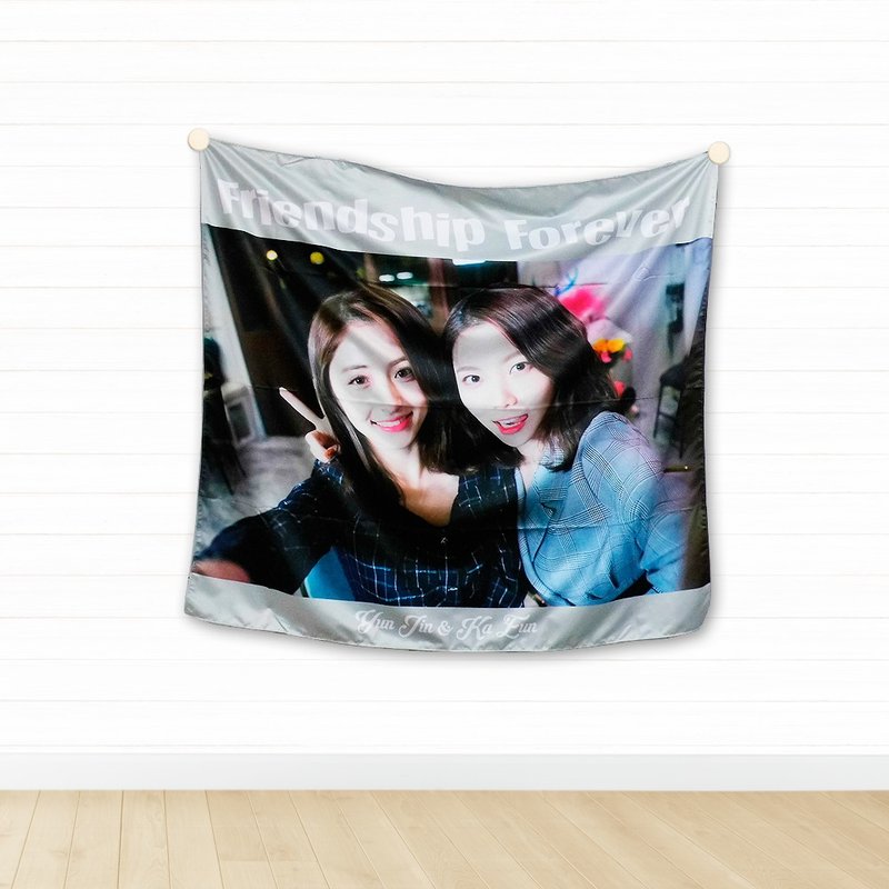 其他材質 裝飾/擺設  - 客製化 掛布 訂製 網紅 直播主 IG 背景布 掛毯 臥室床頭來圖訂做