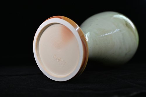 練込花入 Handmade Firewood Glazed Flower Vessel - Meiping NT18 - Shop