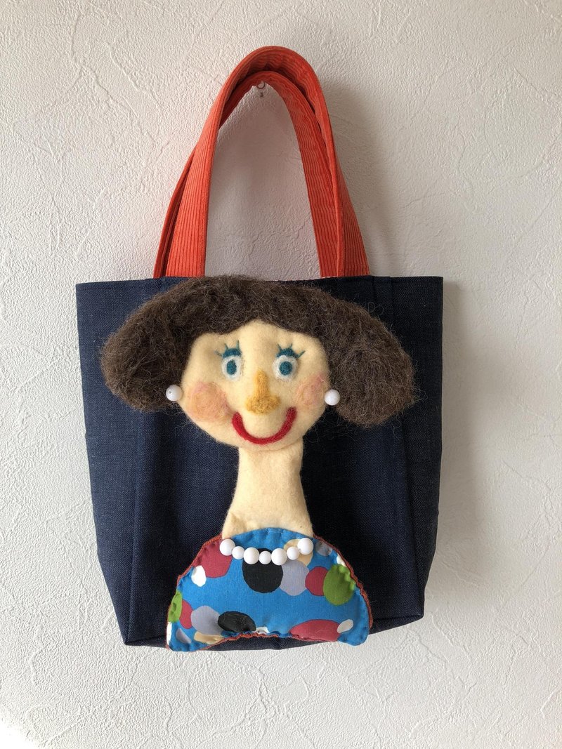 定制包 - 手提包/手提袋 - 羊毛 