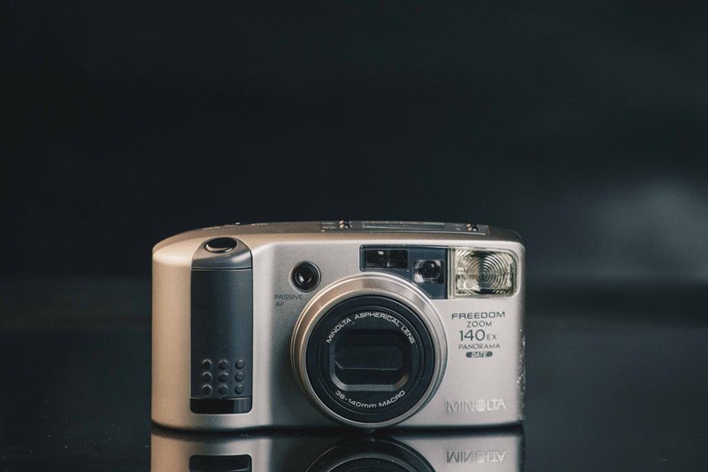 Minolta Freedom Zoom 140EX #135底片相機 - 相機/拍立得/底片相機 - 其他金屬 黑色