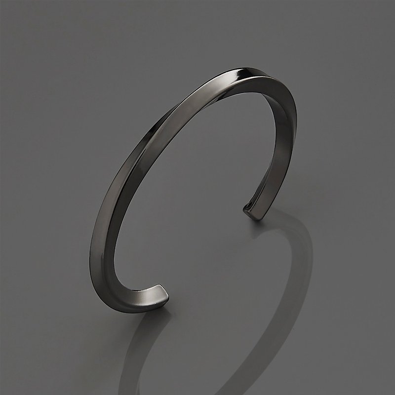 Twist bracelet - Bracelets - Other Metals Black