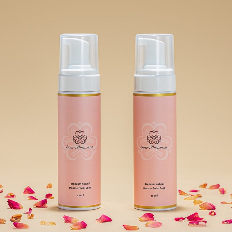 Rose nature cleansing mousse soap - Facial Cleansers & Makeup Removers - Concentrate & Extracts 