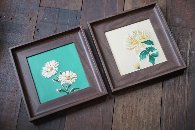 IARTS 熱門原創金屬浮雕創作-菊科系列 士林官邸菊展 優惠活動 - 插畫/繪畫/寫字 - 壓克力 