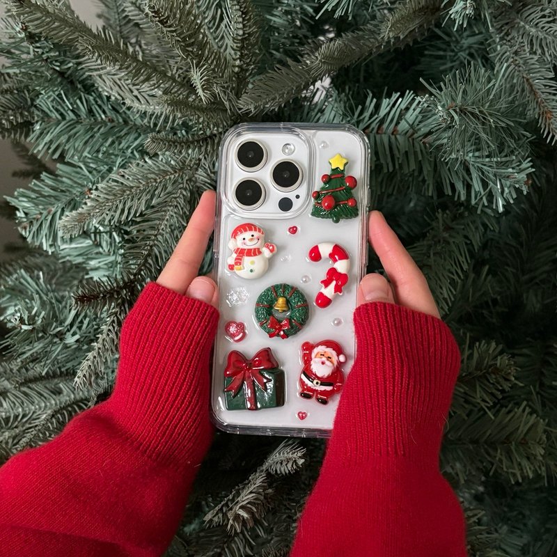 christmas market phone case - 手機殼/手機套 - 其他材質 