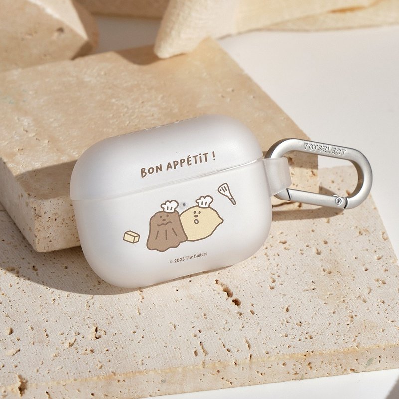 The Butters kitchen cream companion strong anti-fall AirPods protective case - ที่เก็บหูฟัง - พลาสติก หลากหลายสี