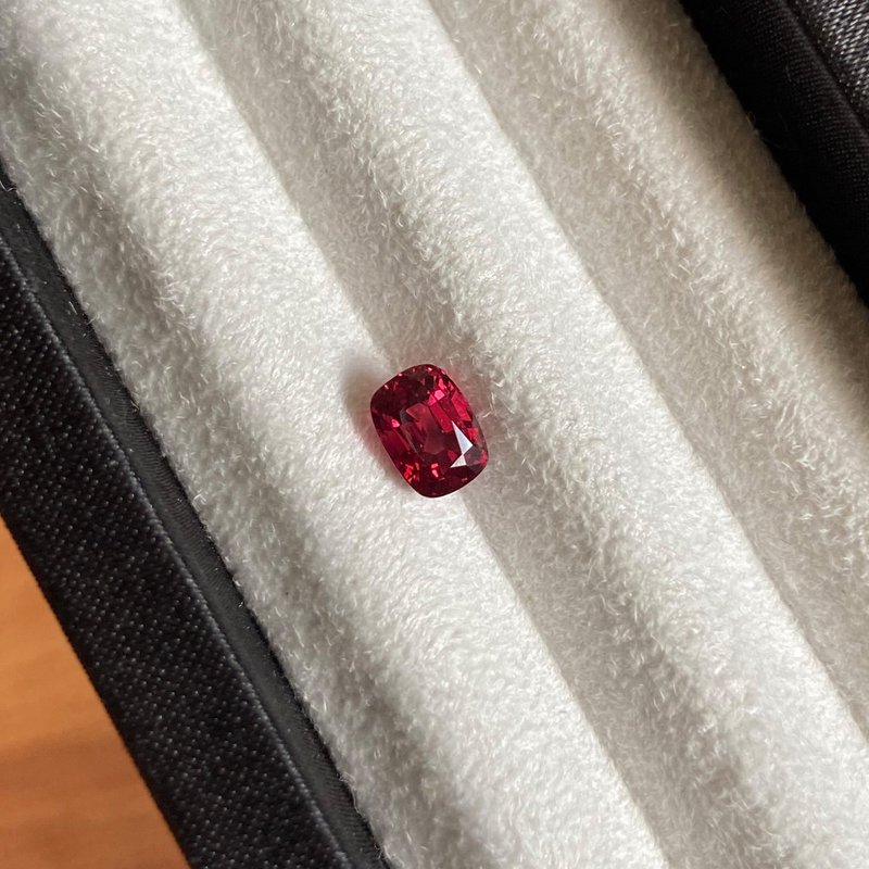 【裸石】尖晶石 Spinel 1.27ct LSP34 附證書 - 項鍊 - 寶石 紅色
