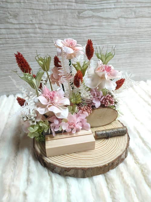 花草拾光 花意生活心美學 名片/手機座