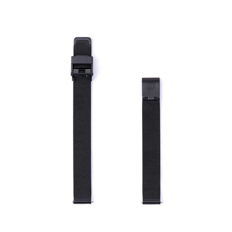 Volare Okto Mesh 鋼帶錶帶 12mm - 錶帶 - 不鏽鋼 