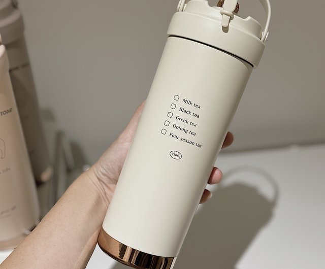 French Dou Fatty ポータブル タンブラー 750ml 304ステンレス