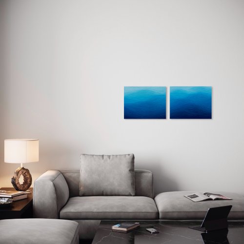 アート　絵画　インテリア　抽象画　テクスチャー　ホテル　青　海　ブルー　ギフト アート 絵画 インテリア 抽象画 テクスチャー ホテル 青 海