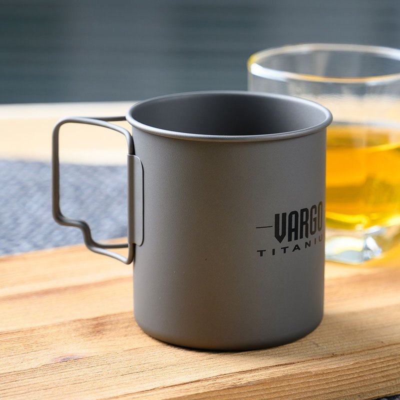 [United States Vargo] Titanium Travel Mug 450ml#T406 - แก้ว - วัสดุอื่นๆ 