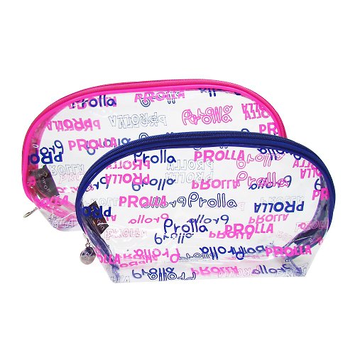 Prolla 保羅拉精品雨傘 Prolla獨家訂製 透明化妝包│防潑水收納包|外出必備夏日海灘風