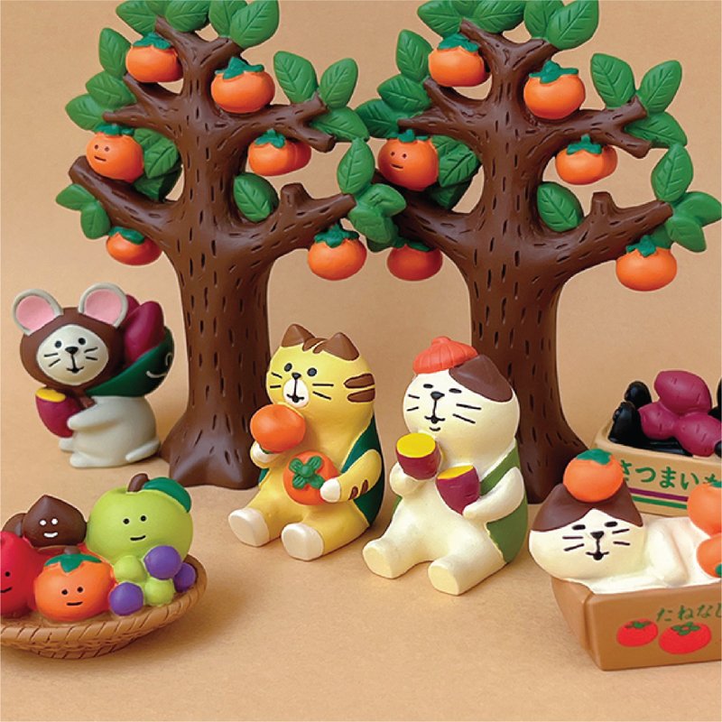 Decole Concombre Japan - Autumn Harvest - Items for Display - Resin 