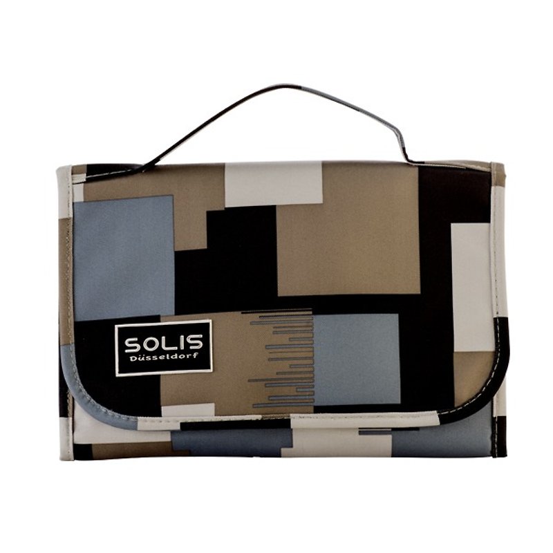 SOLIS Camouflage Series│Passport Case│Dark Grey - Passport Holders & Cases - Polyester 