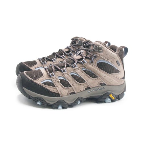 米蘭皮鞋Milano MERRELL MOAB 3 MID GORE-TEX防水登山中筒鞋 女鞋-褐色